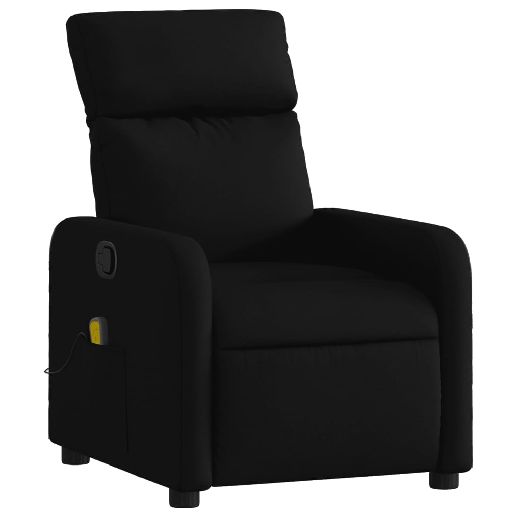 Massagestoel verstelbaar stof zwart is nu te koop bij PeponiXL, paradijselijk wonen!