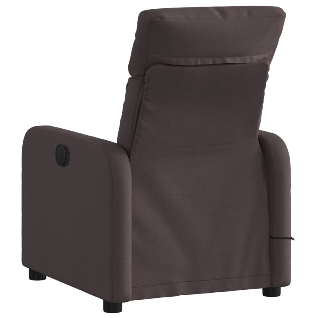 Massagestoel verstelbaar stof donkerbruin is nu te koop bij PeponiXL, paradijselijk wonen!