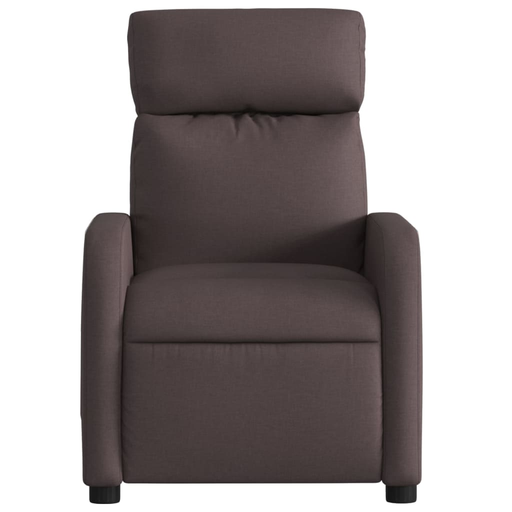 Massagestoel verstelbaar stof donkerbruin is nu te koop bij PeponiXL, paradijselijk wonen!