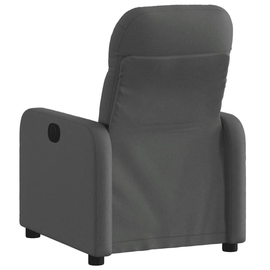 Fauteuil verstelbaar stof donkergrijs is nu te koop bij PeponiXL, paradijselijk wonen!