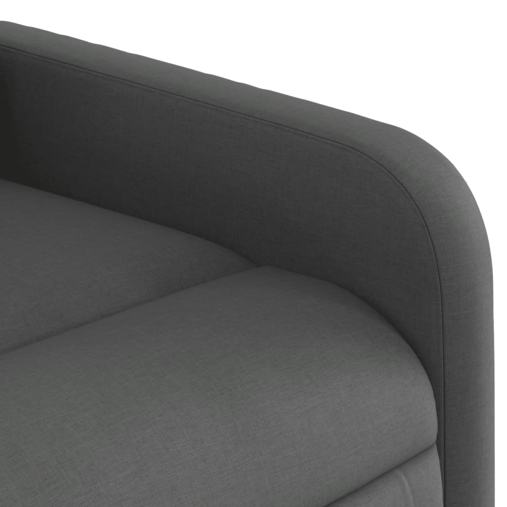 Fauteuil verstelbaar stof donkergrijs is nu te koop bij PeponiXL, paradijselijk wonen!