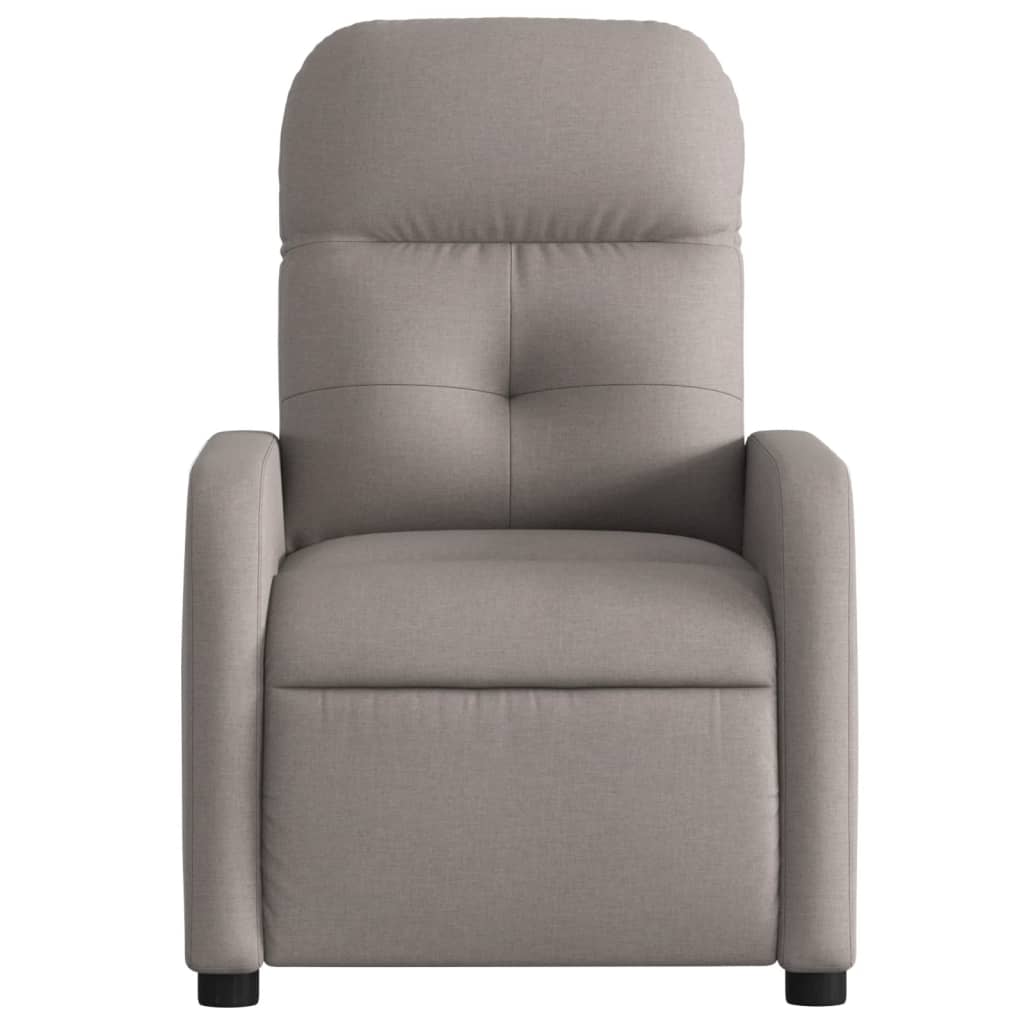 Fauteuil verstelbaar stof taupe is nu te koop bij PeponiXL, paradijselijk wonen!