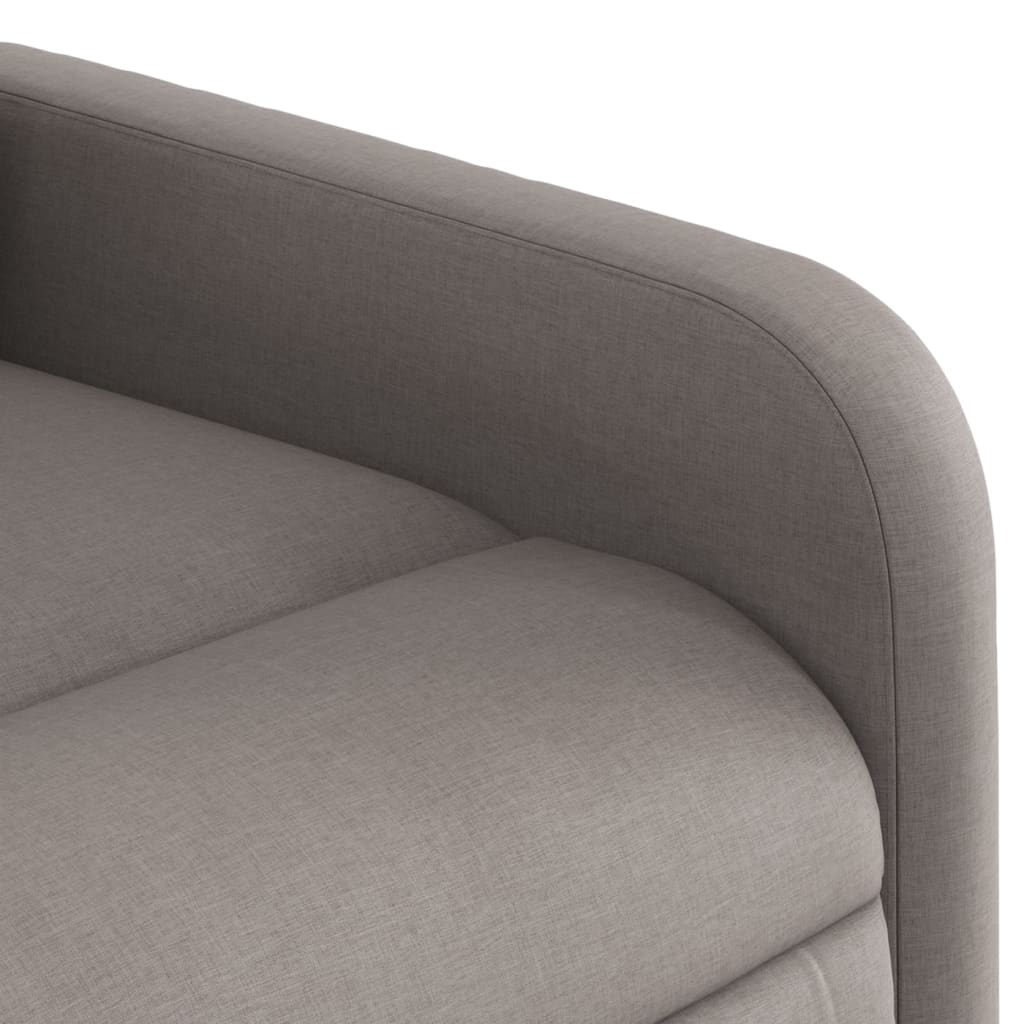 Fauteuil verstelbaar stof taupe is nu te koop bij PeponiXL, paradijselijk wonen!