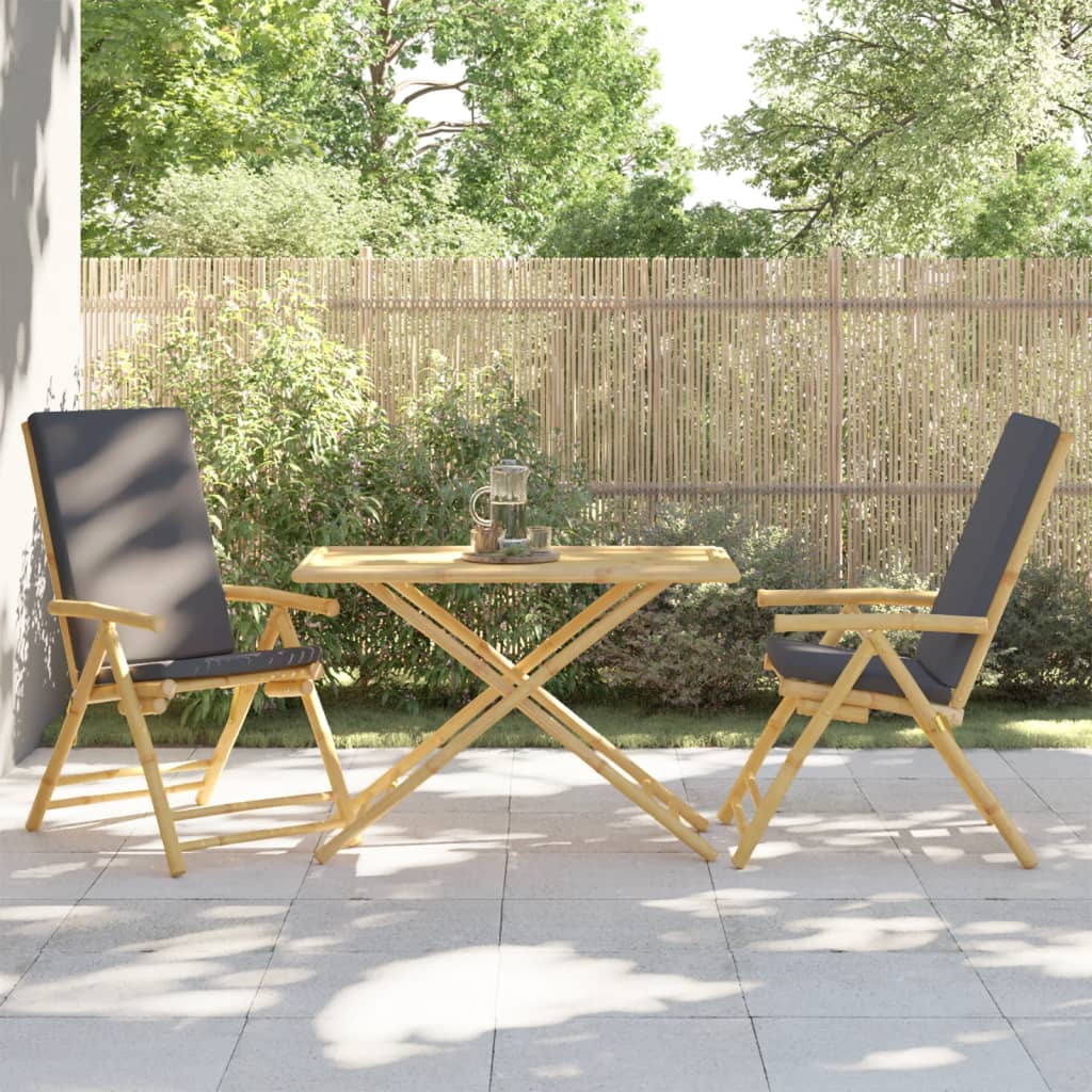 Tuintafel inklapbaar 110x55x75 cm bamboe is nu te koop bij PeponiXL, paradijselijk wonen!