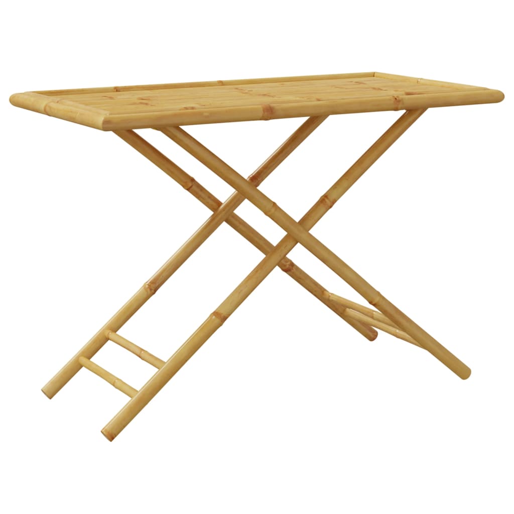 Tuintafel inklapbaar 110x55x75 cm bamboe is nu te koop bij PeponiXL, paradijselijk wonen!