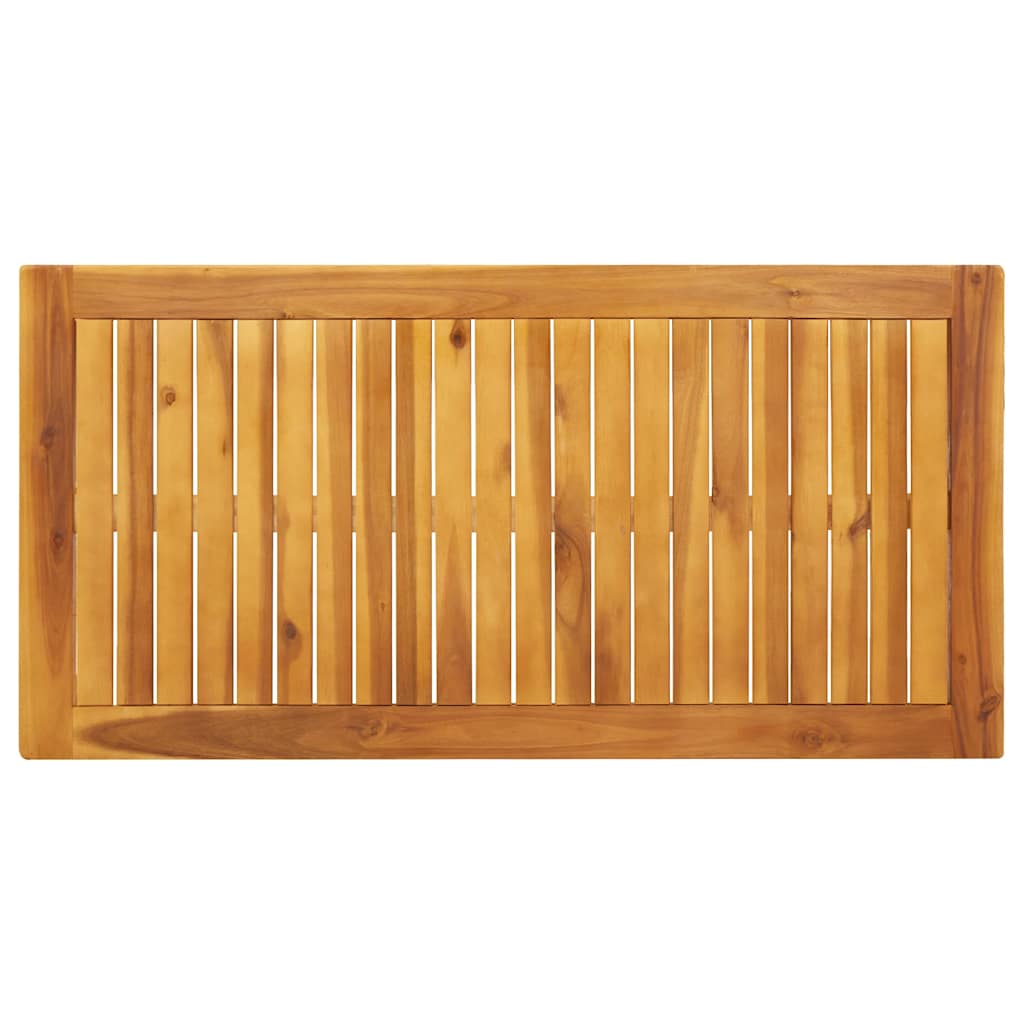 Tuintafel 110x55x75 cm massief acaciahout is nu te koop bij PeponiXL, paradijselijk wonen!