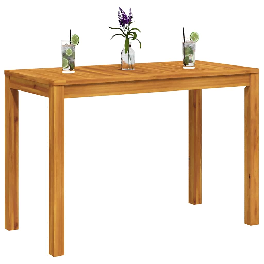 Tuintafel 110x55x75 cm massief acaciahout is nu te koop bij PeponiXL, paradijselijk wonen!