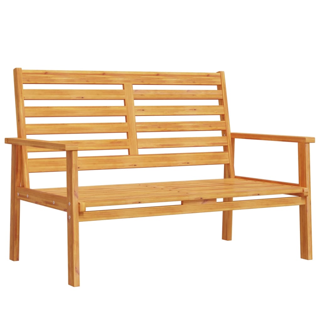 Tuinbank 120 cm massief acaciahout is nu te koop bij PeponiXL, paradijselijk wonen!
