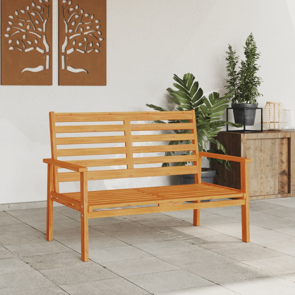 Tuinbank 120 cm massief acaciahout is nu te koop bij PeponiXL, paradijselijk wonen!