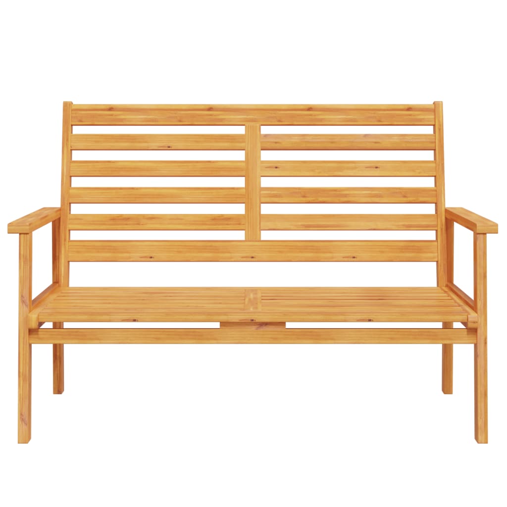 Tuinbank 120 cm massief acaciahout is nu te koop bij PeponiXL, paradijselijk wonen!