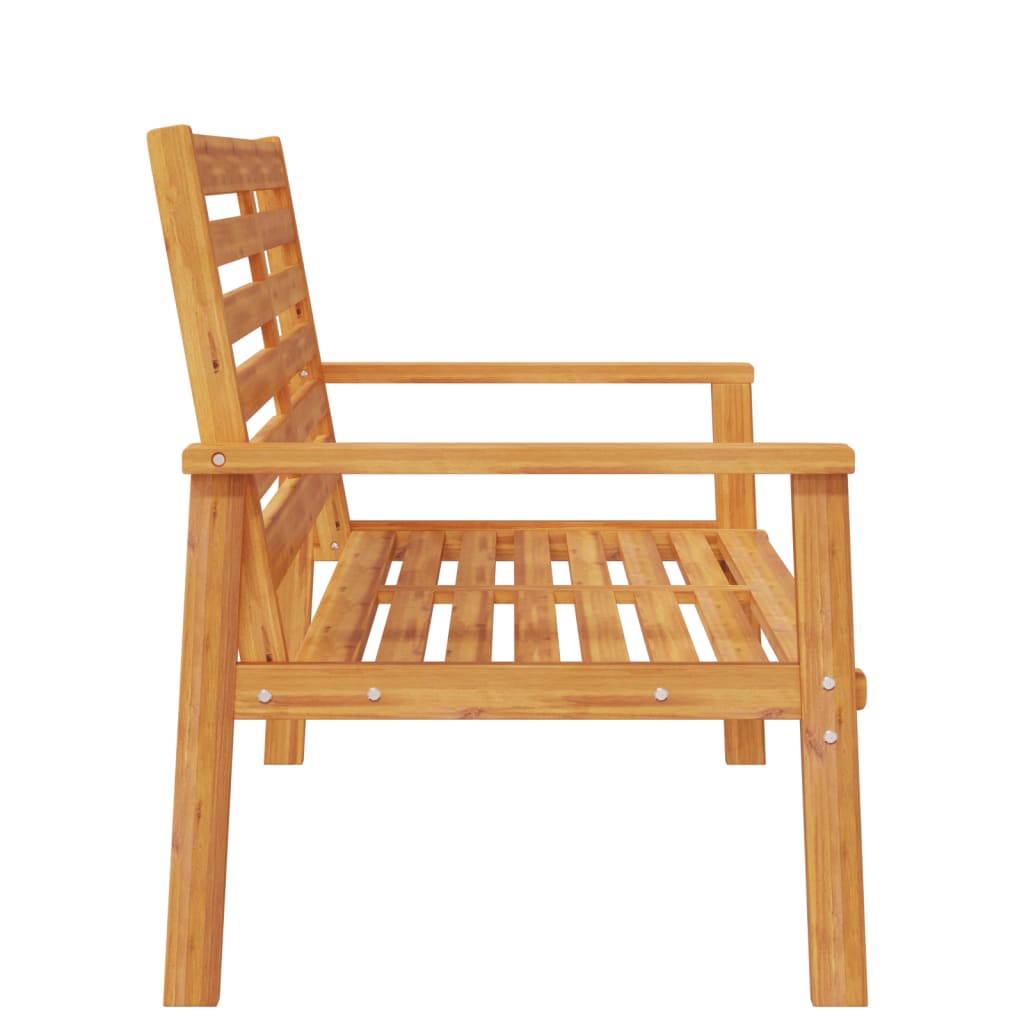 Tuinbank 120 cm massief acaciahout is nu te koop bij PeponiXL, paradijselijk wonen!