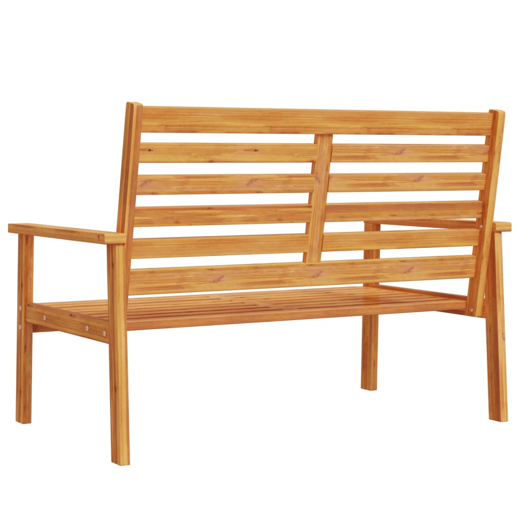 Tuinbank 120 cm massief acaciahout is nu te koop bij PeponiXL, paradijselijk wonen!