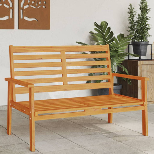 Tuinbank 120 cm massief acaciahout is nu te koop bij PeponiXL, paradijselijk wonen!