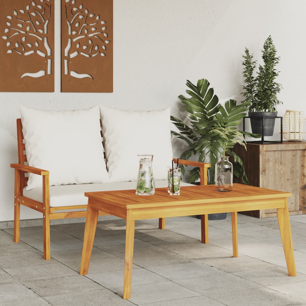 Tuinset met kussens massief acaciahout is nu te koop bij PeponiXL, paradijselijk wonen!