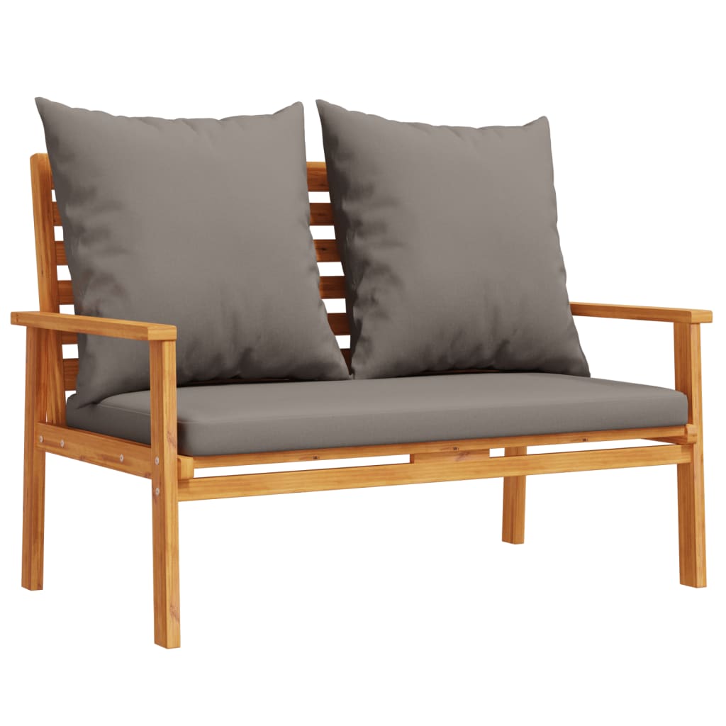 Tuinset met kussens massief acaciahout is nu te koop bij PeponiXL, paradijselijk wonen!