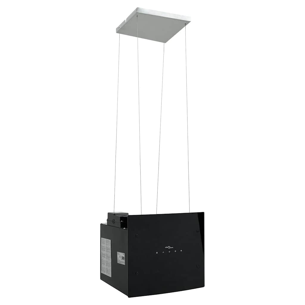 Afzuigkap voor kookeiland met aanraaksensor LCD gehard glas is nu te koop bij PeponiXL, paradijselijk wonen!