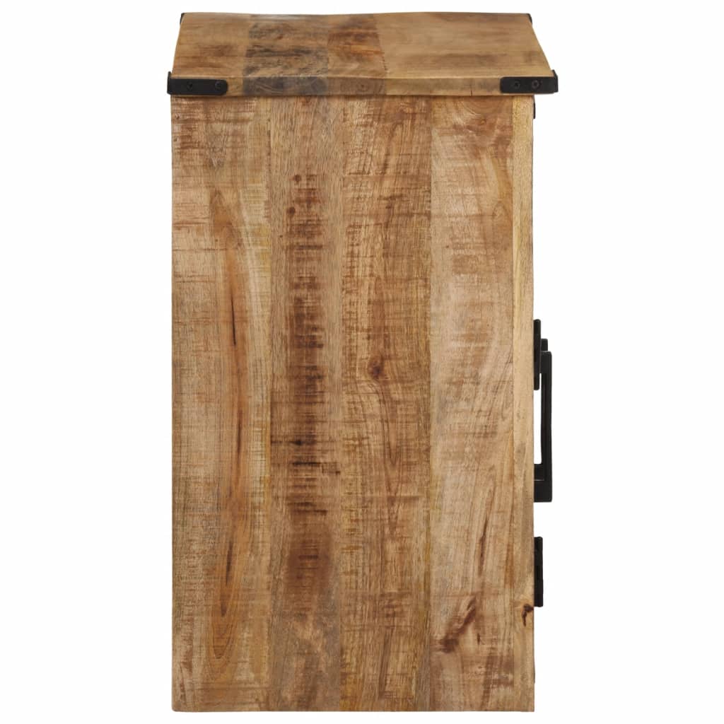 Dressoir met 2 lades 55x35x60 cm massief mangohout is nu te koop bij PeponiXL, paradijselijk wonen!