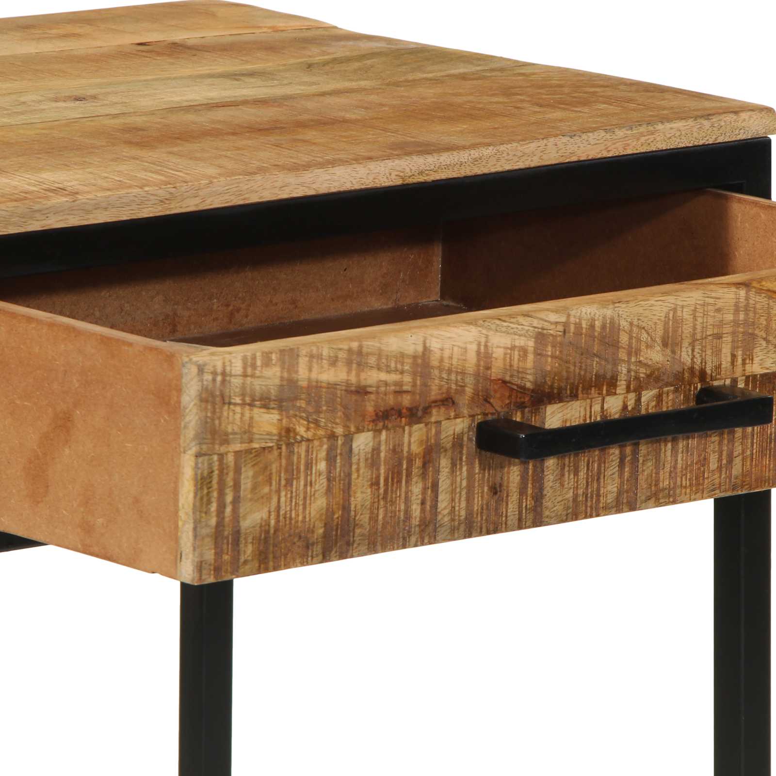 Plafondtafel met lade Bruin 100 x 40 x 120 cm Massief mangohout is nu te koop bij PeponiXL, paradijselijk wonen!
