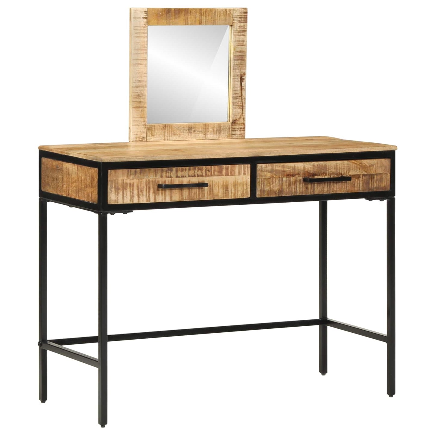 Plafondtafel met lade Bruin 100 x 40 x 120 cm Massief mangohout is nu te koop bij PeponiXL, paradijselijk wonen!