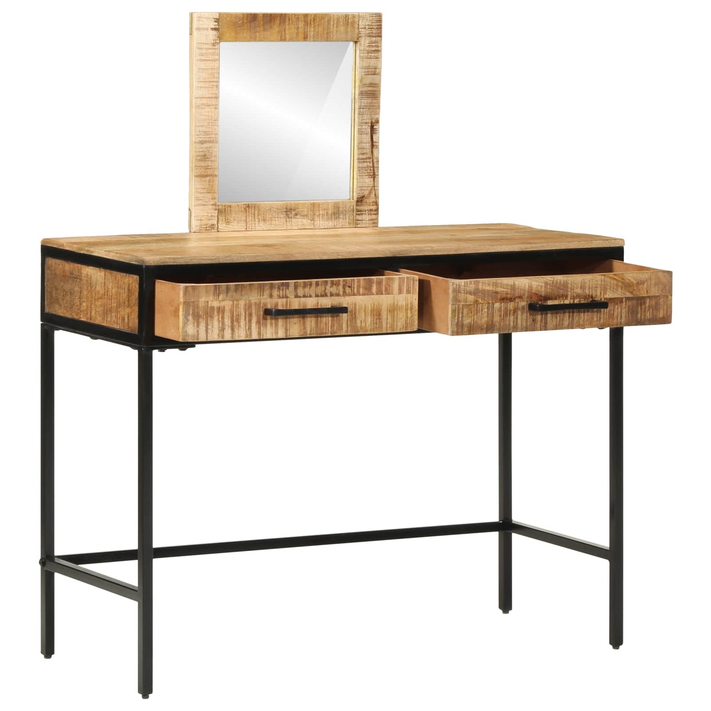 Plafondtafel met lade Bruin 100 x 40 x 120 cm Massief mangohout is nu te koop bij PeponiXL, paradijselijk wonen!