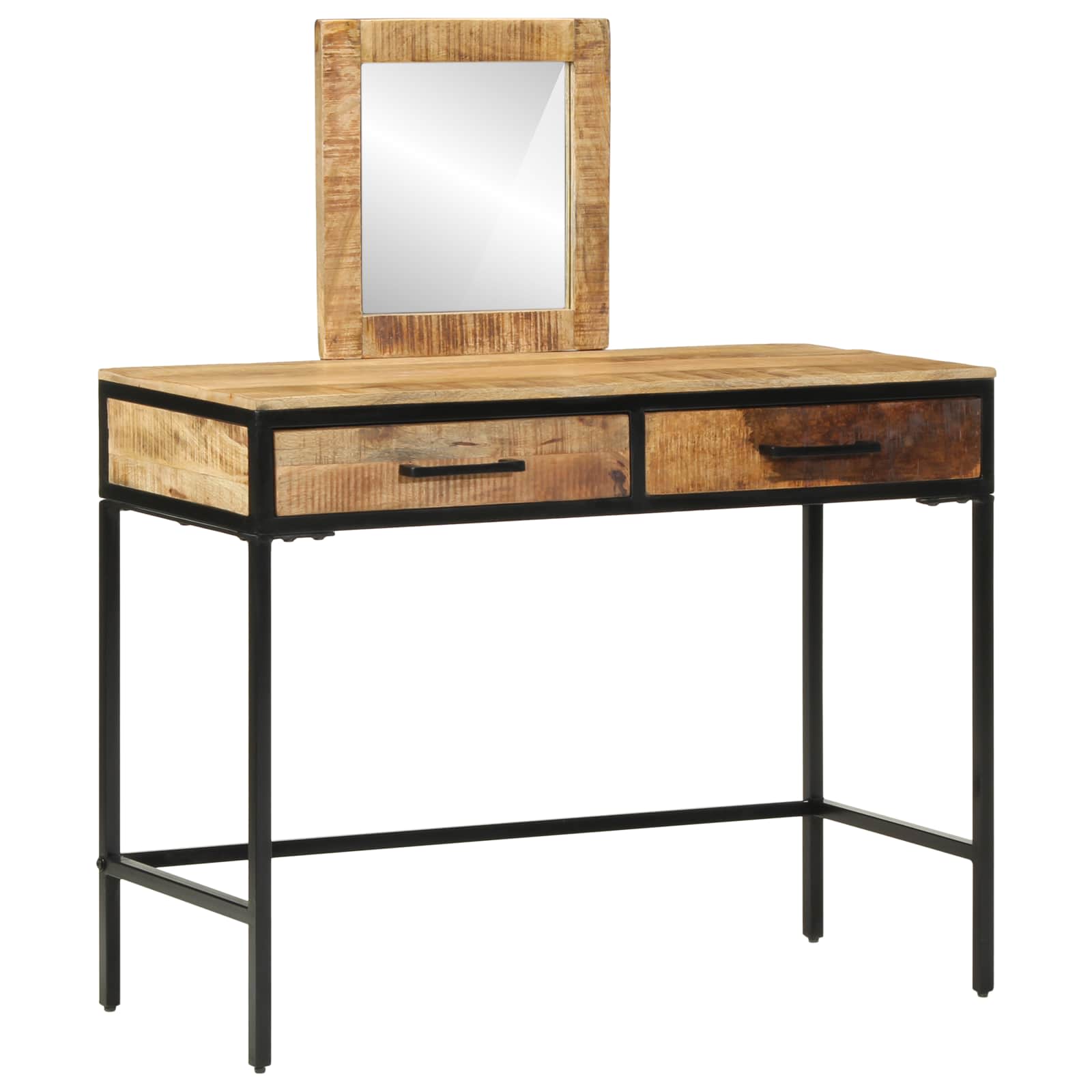 Plafondtafel met lade Bruin 100 x 40 x 120 cm Massief mangohout is nu te koop bij PeponiXL, paradijselijk wonen!