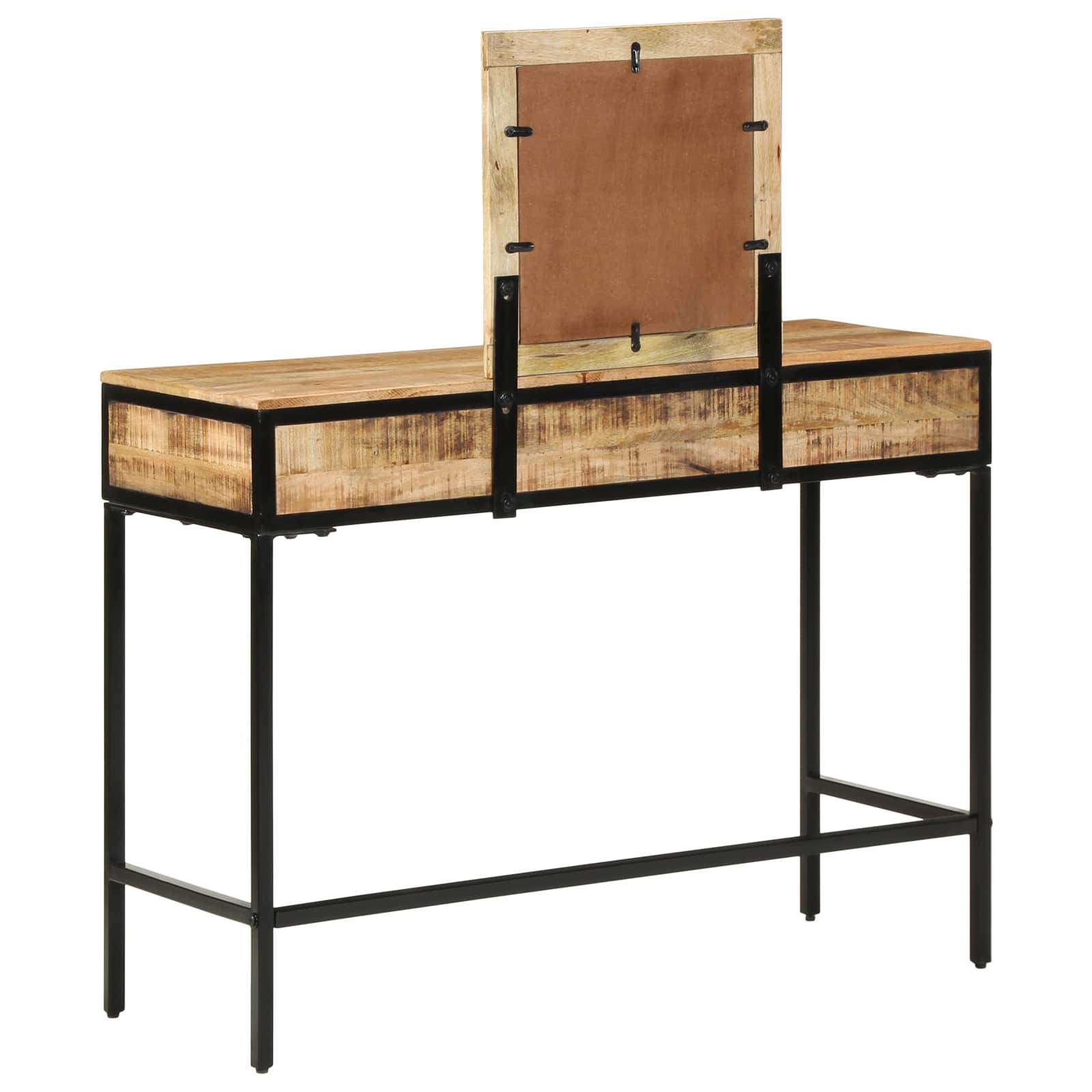 Plafondtafel met lade Bruin 100 x 40 x 120 cm Massief mangohout is nu te koop bij PeponiXL, paradijselijk wonen!
