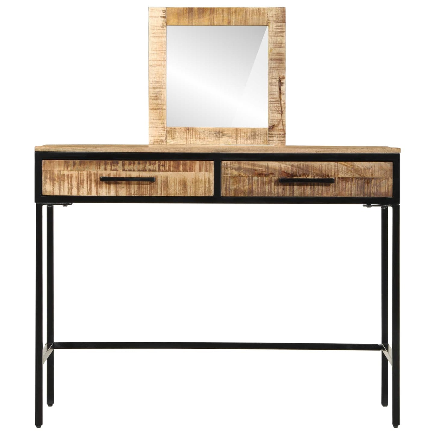 Plafondtafel met lade Bruin 100 x 40 x 120 cm Massief mangohout is nu te koop bij PeponiXL, paradijselijk wonen!