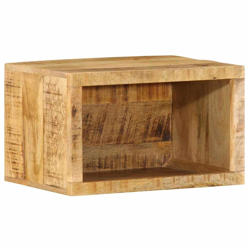 Nachtkastje Bruin 40 x 30 x 25 cm Massief Mango Hout is nu te koop bij PeponiXL, paradijselijk wonen!
