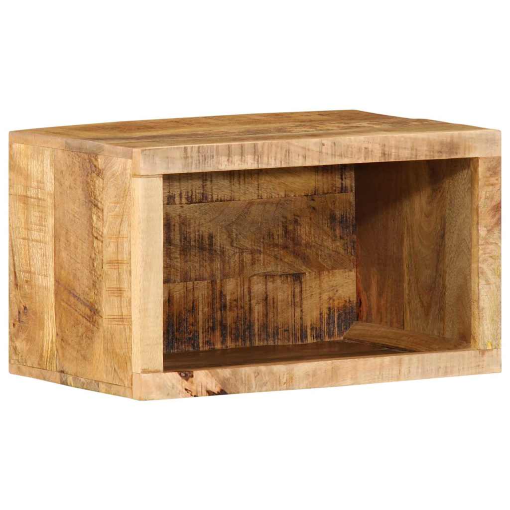 Nachtkastje Bruin 40 x 30 x 25 cm Massief Mango Hout is nu te koop bij PeponiXL, paradijselijk wonen!