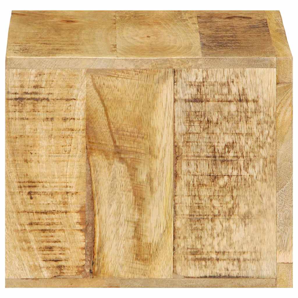 Nachtkastje Bruin 40 x 30 x 25 cm Massief Mango Hout is nu te koop bij PeponiXL, paradijselijk wonen!