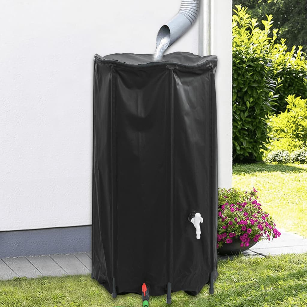 Watertank met kraan opvouwbaar 380 L PVC is nu te koop bij PeponiXL, paradijselijk wonen!