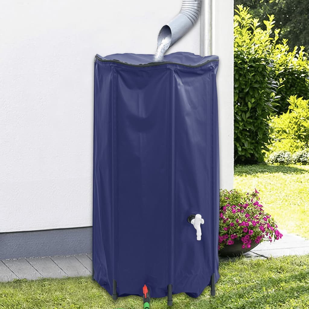 Watertank met kraan opvouwbaar 380 L PVC is nu te koop bij PeponiXL, paradijselijk wonen!