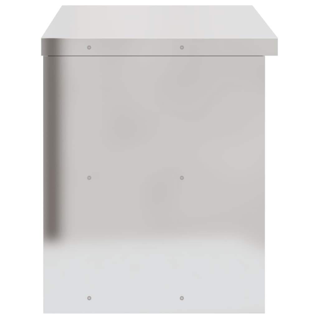 Keukenbovenkast met schuifdeuren roestvrijstaal is nu te koop bij PeponiXL, paradijselijk wonen!