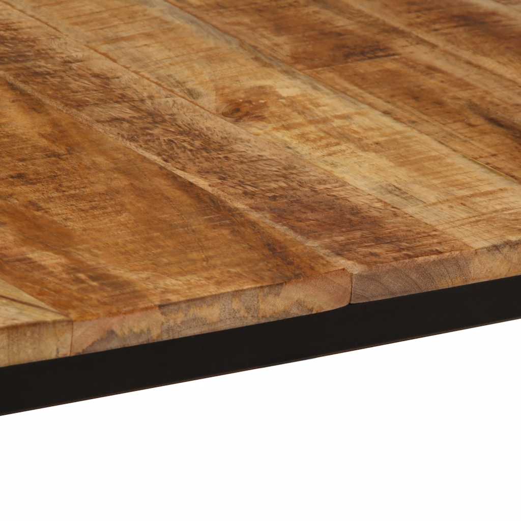 Eettafel 160x80x75 cm massief hout ruw mangohout is nu te koop bij PeponiXL, paradijselijk wonen!
