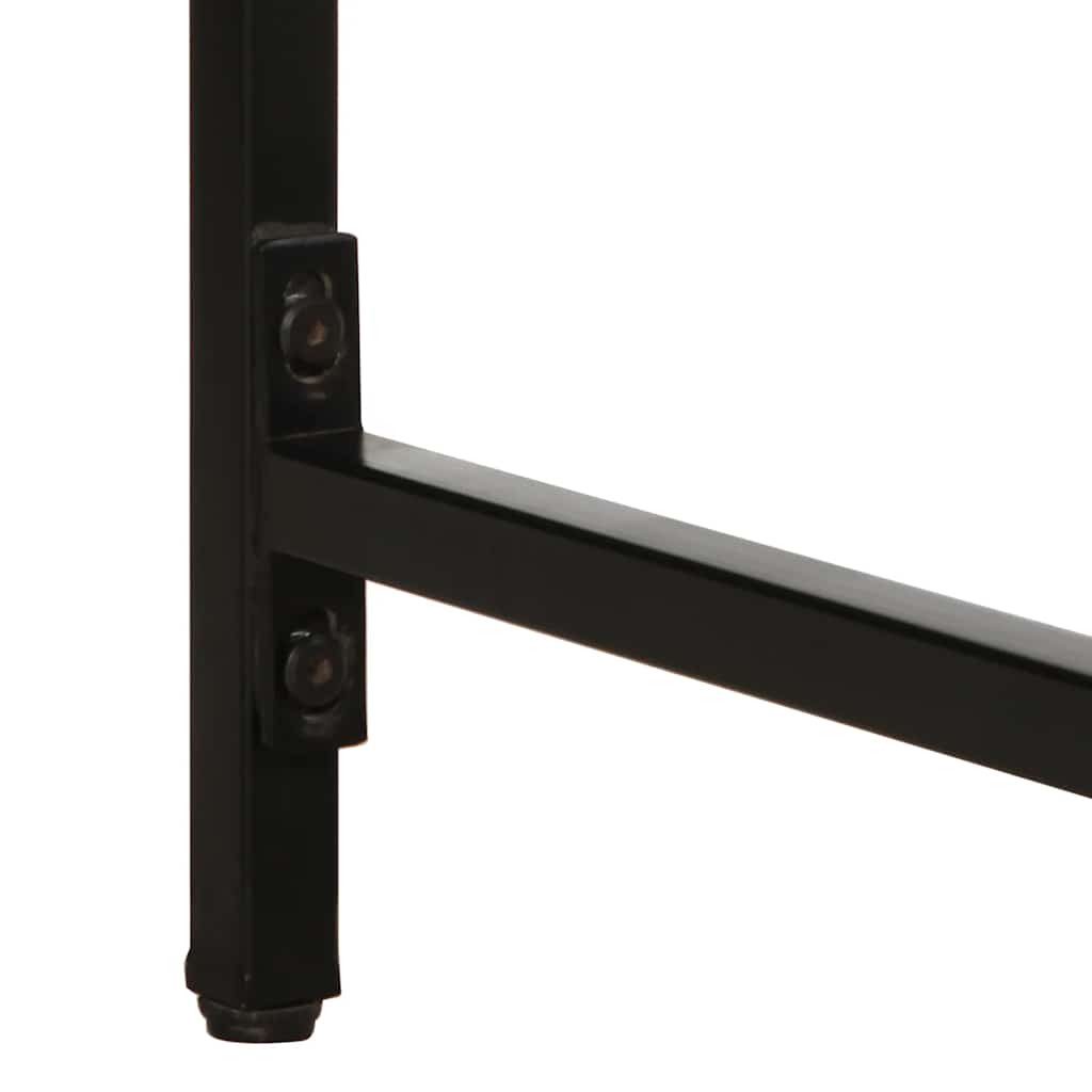 Eettafel 160x80x75 cm massief hout ruw mangohout is nu te koop bij PeponiXL, paradijselijk wonen!