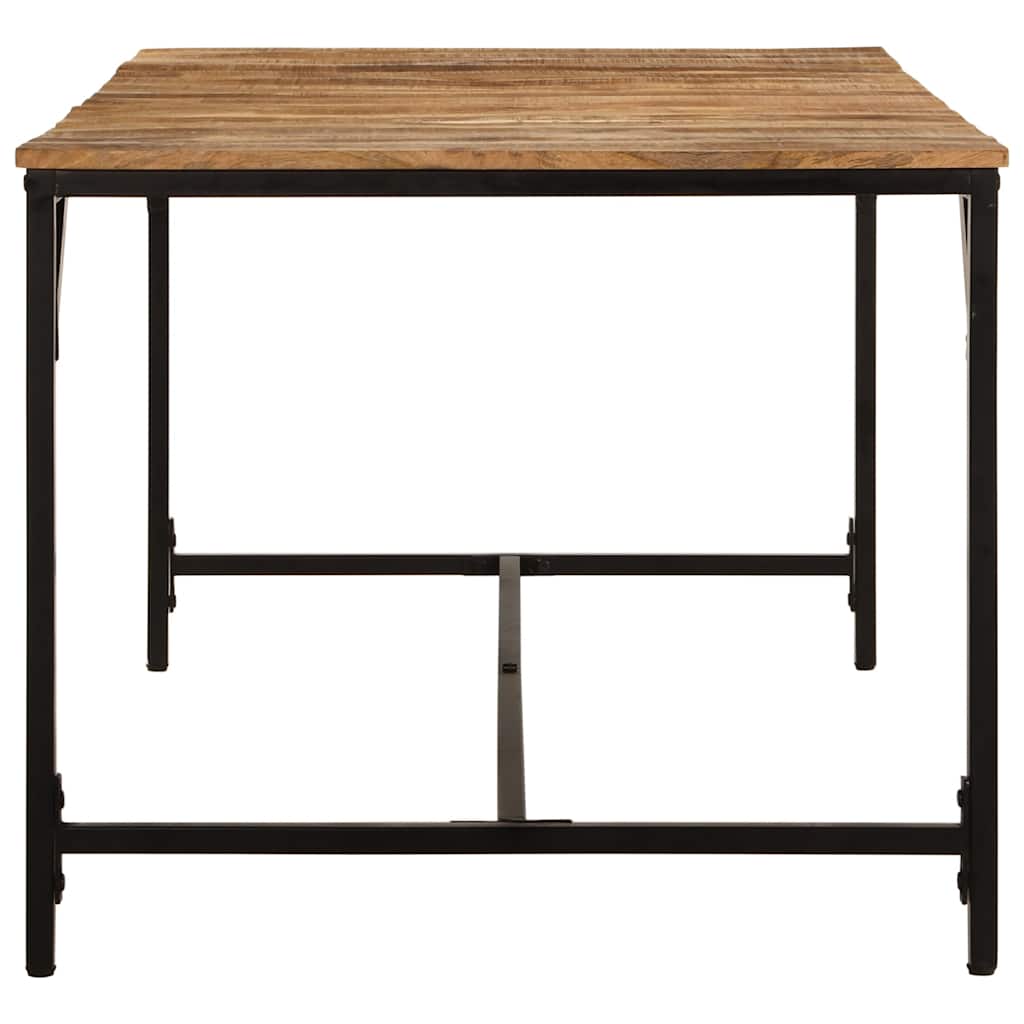 Eettafel 180x90x75 cm massief hout ruw mangohout is nu te koop bij PeponiXL, paradijselijk wonen!