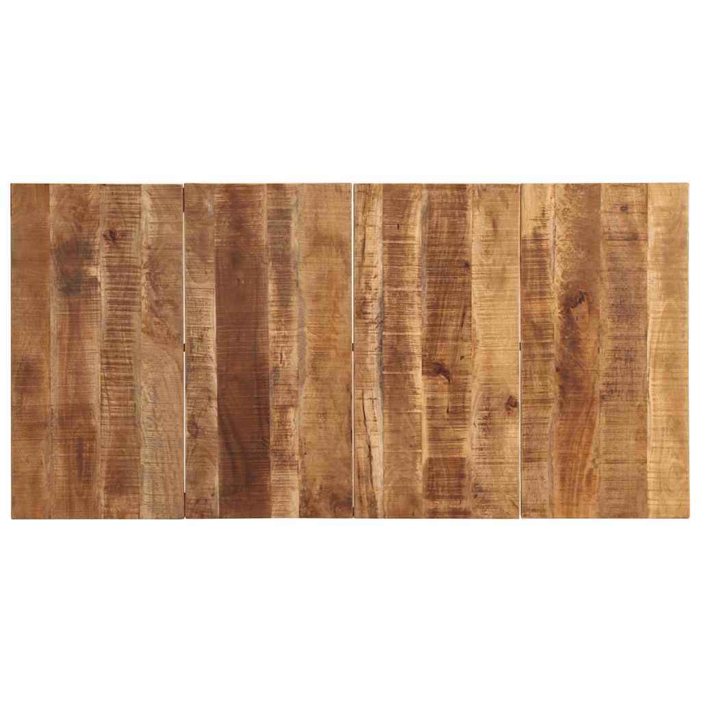 Eettafel 180x90x75 cm massief hout ruw mangohout is nu te koop bij PeponiXL, paradijselijk wonen!