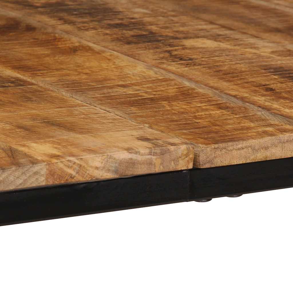 Eettafel 200x100x75 cm massief hout ruw mangohout is nu te koop bij PeponiXL, paradijselijk wonen!