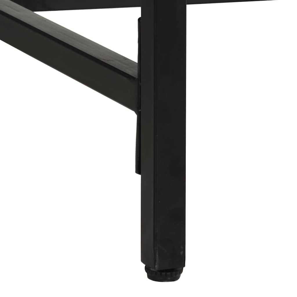 Eettafel 220x90x75 cm massief hout ruw mangohout is nu te koop bij PeponiXL, paradijselijk wonen!