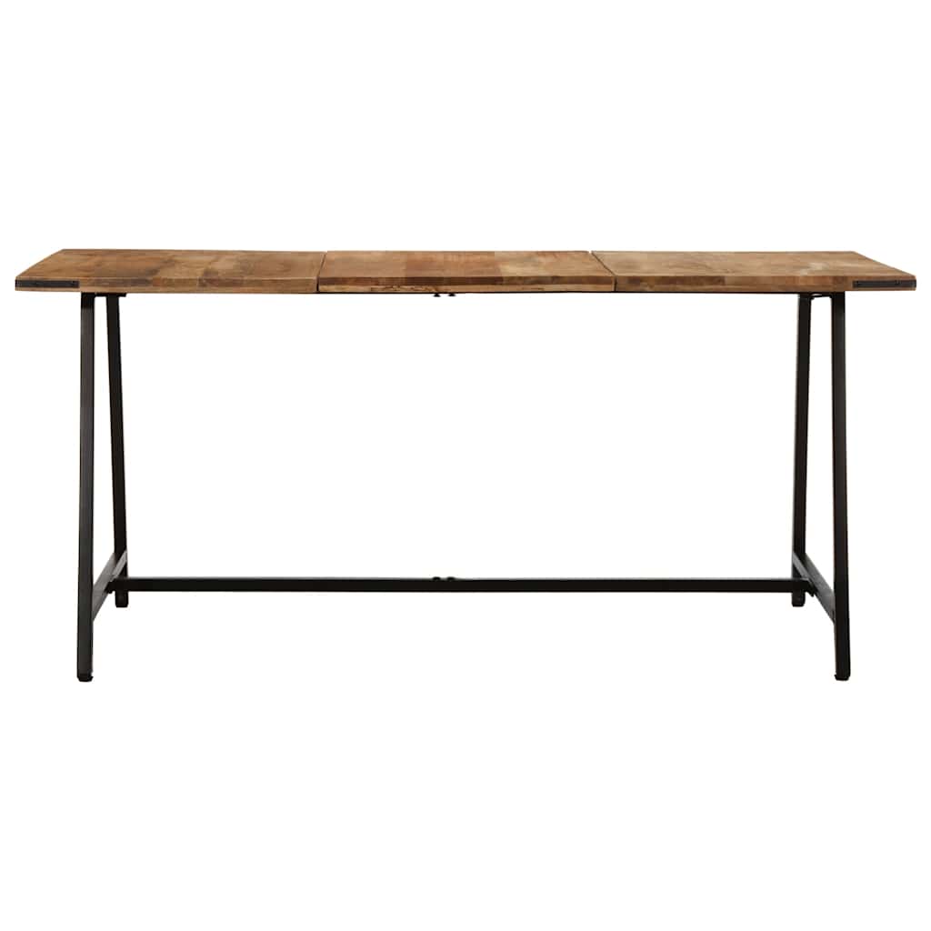 Eettafel 160x80x75 cm massief mangohout is nu te koop bij PeponiXL, paradijselijk wonen!