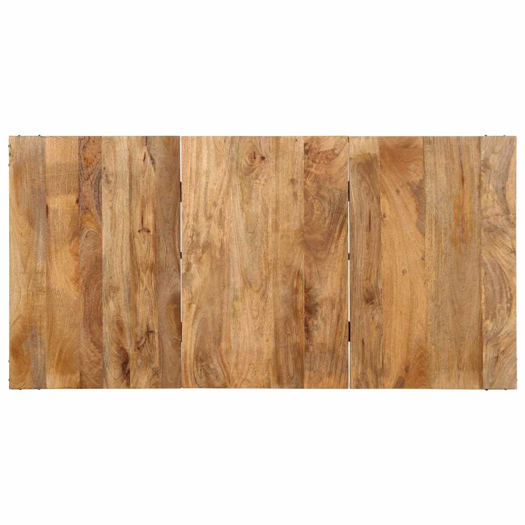 Eettafel 160x80x75 cm massief mangohout is nu te koop bij PeponiXL, paradijselijk wonen!