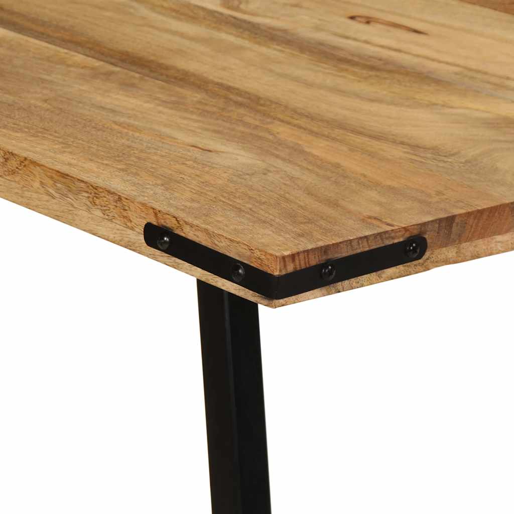 Eettafel 160x80x75 cm massief mangohout is nu te koop bij PeponiXL, paradijselijk wonen!
