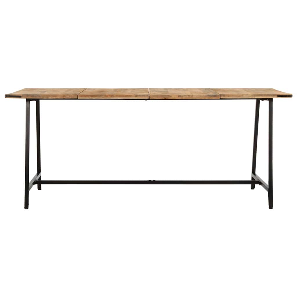 Eettafel 180x90x75 cm massief mangohout is nu te koop bij PeponiXL, paradijselijk wonen!