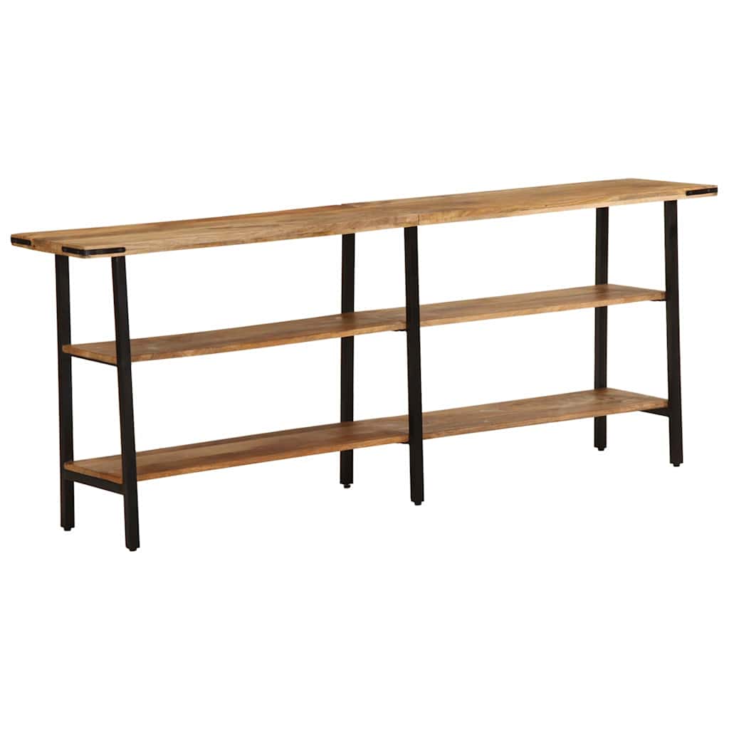 Wandtafel 180x35x70 cm massief mangohout is nu te koop bij PeponiXL, paradijselijk wonen!