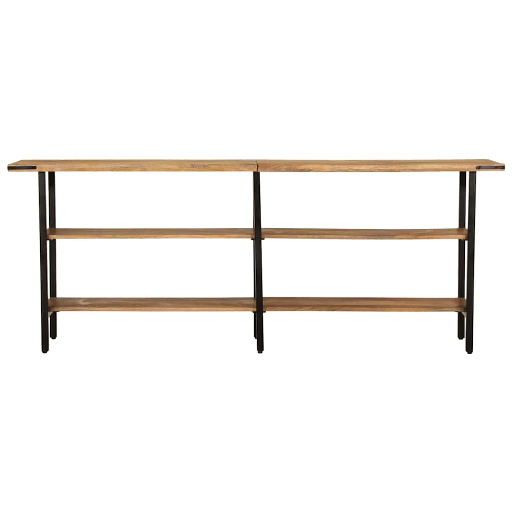 Wandtafel 180x35x70 cm massief mangohout is nu te koop bij PeponiXL, paradijselijk wonen!