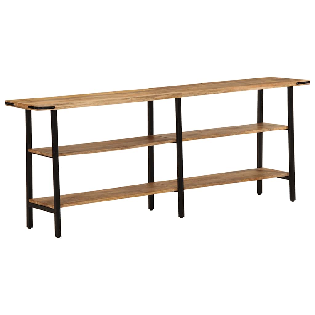 Wandtafel 180x35x70 cm massief mangohout is nu te koop bij PeponiXL, paradijselijk wonen!