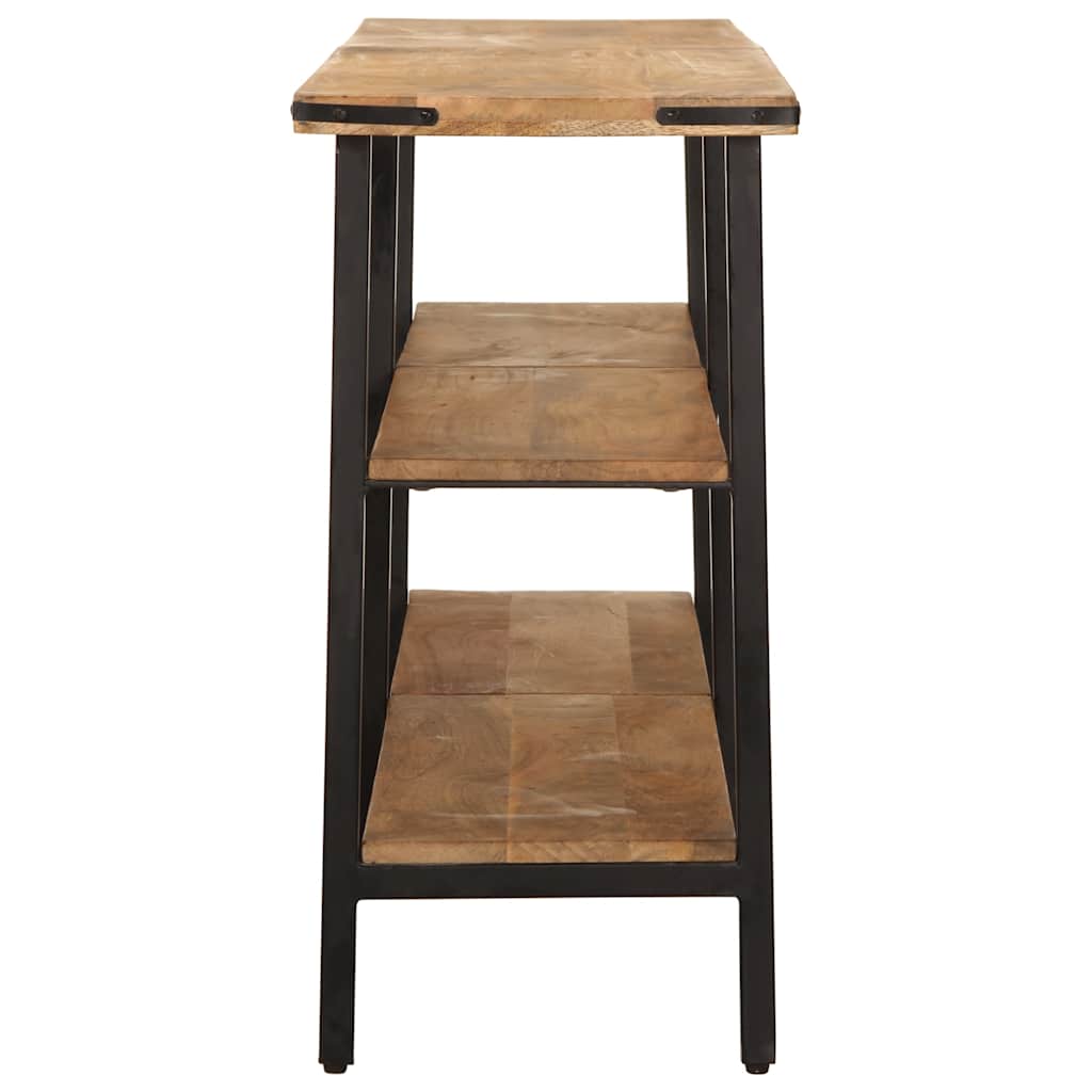 Wandtafel 180x35x70 cm massief mangohout is nu te koop bij PeponiXL, paradijselijk wonen!