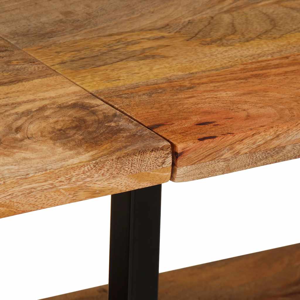 Wandtafel 180x35x70 cm massief mangohout is nu te koop bij PeponiXL, paradijselijk wonen!