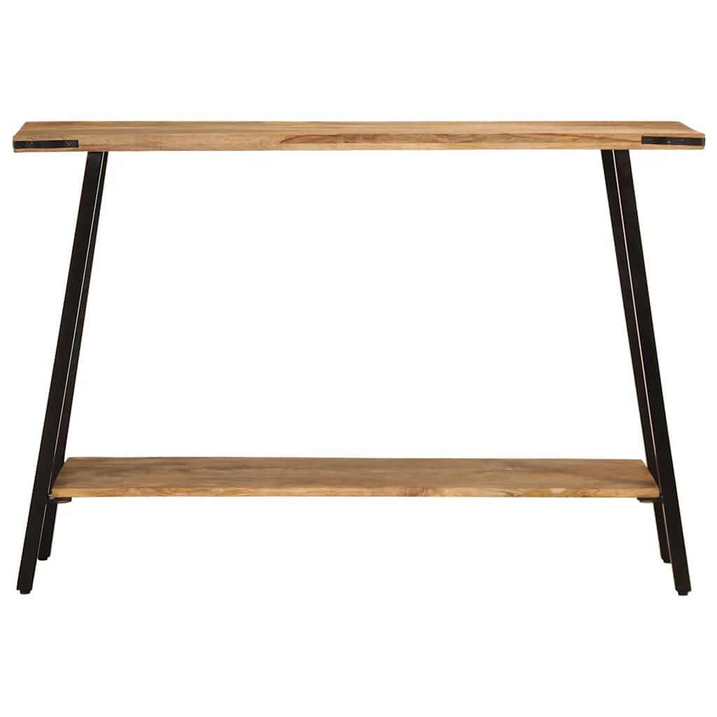 Wandtafel 110x30x75 cm massief mangohout is nu te koop bij PeponiXL, paradijselijk wonen!