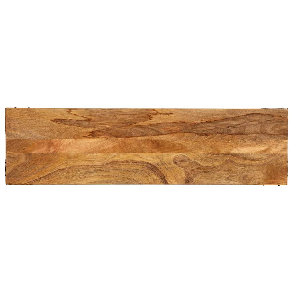 Wandtafel 110x30x75 cm massief mangohout is nu te koop bij PeponiXL, paradijselijk wonen!